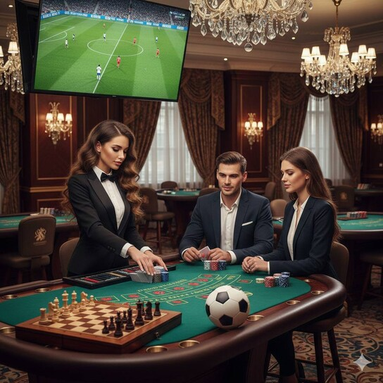 Luxurious Casino Interior